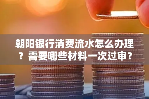 朝阳银行消费流水怎么办理?需要哪些材料一次过审?