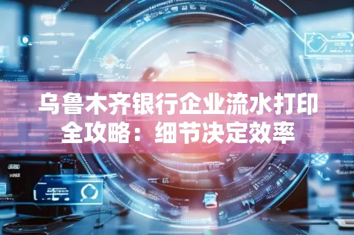 乌鲁木齐银行企业流水打印全攻略:细节决定效率
