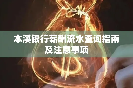 本溪银行薪酬流水查询指南及注意事项